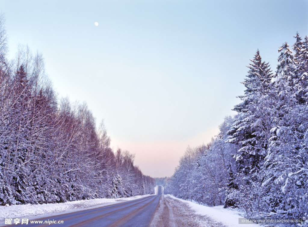 冬天雪景