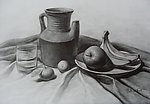 静物素描