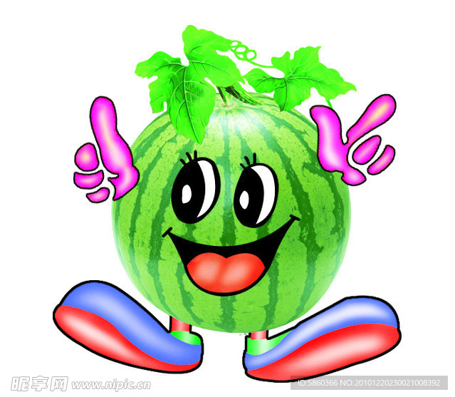 卡通水果
