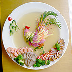 金鸡踏山冷拼盘