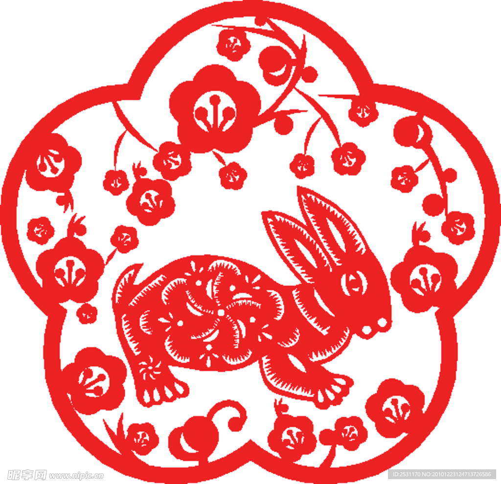 春节剪纸
