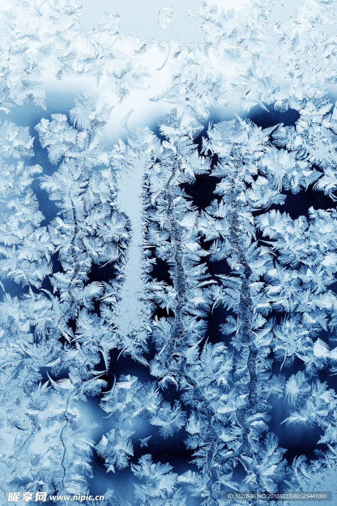 雪花纹理背景