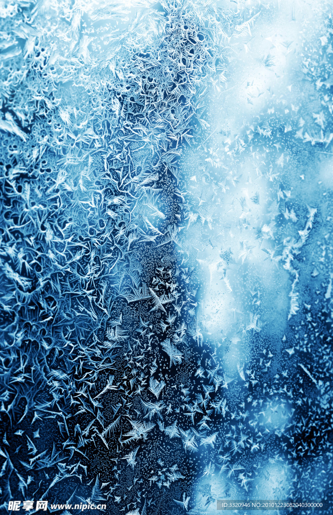 雪花纹理背景