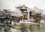 水彩画