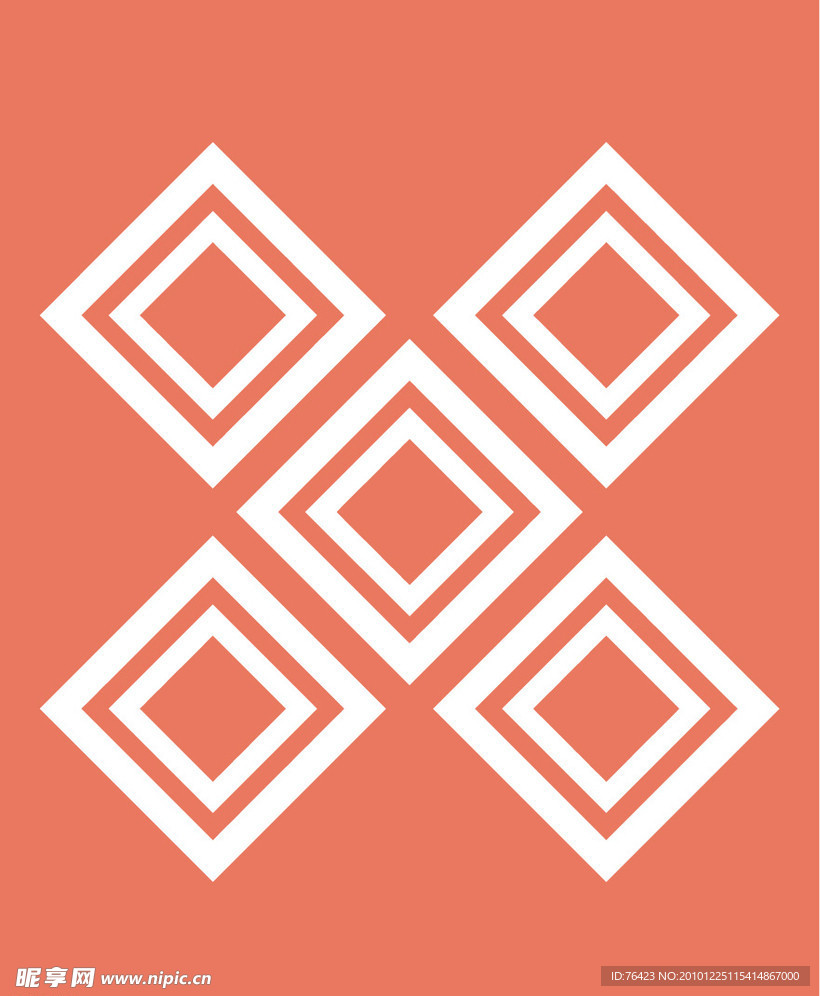 矢量花纹