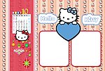 2011年十月日历相框