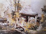 水彩画