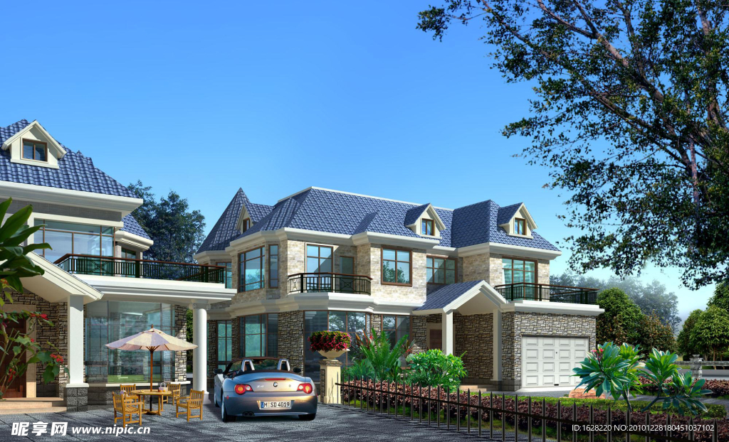 建筑设计效果图资料