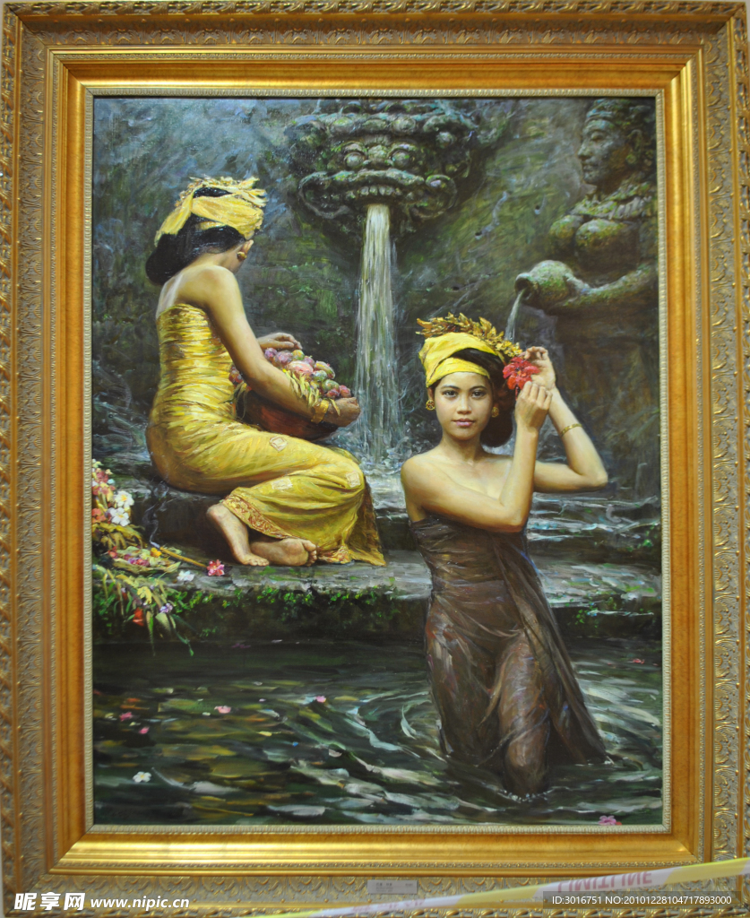 李自健油画
