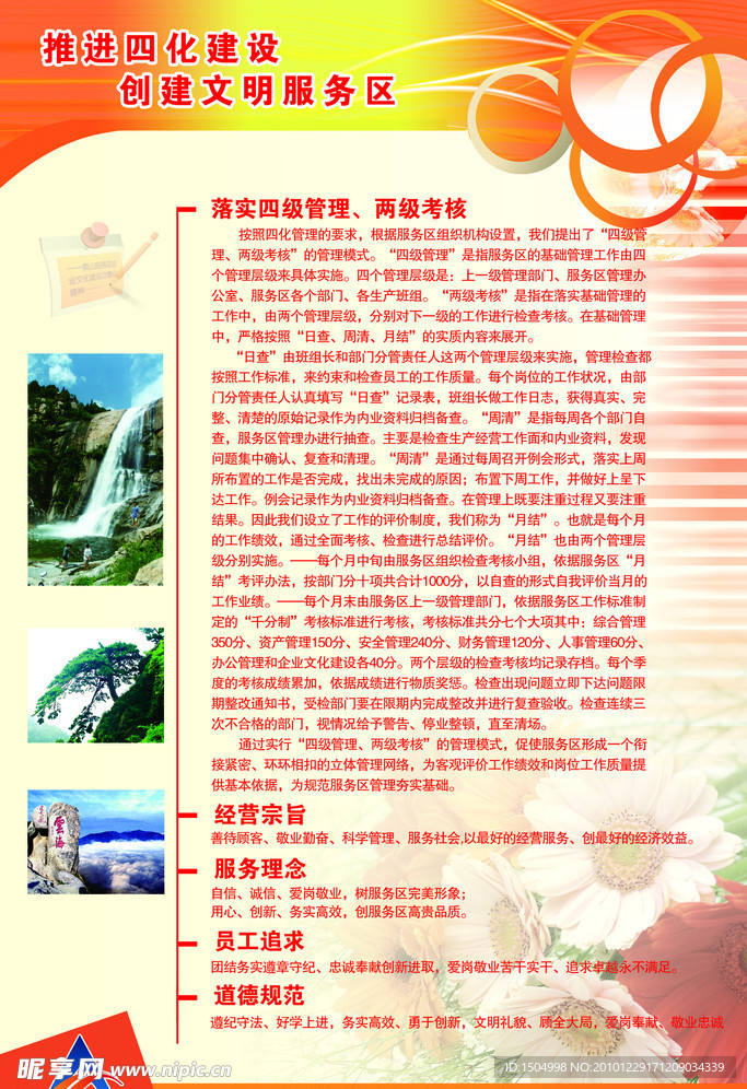四化建设展板设计