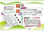 阅读手抄报 阅读展板