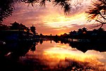 蓬莱阁日出美景