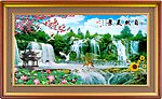 中堂画 壁画 山水画