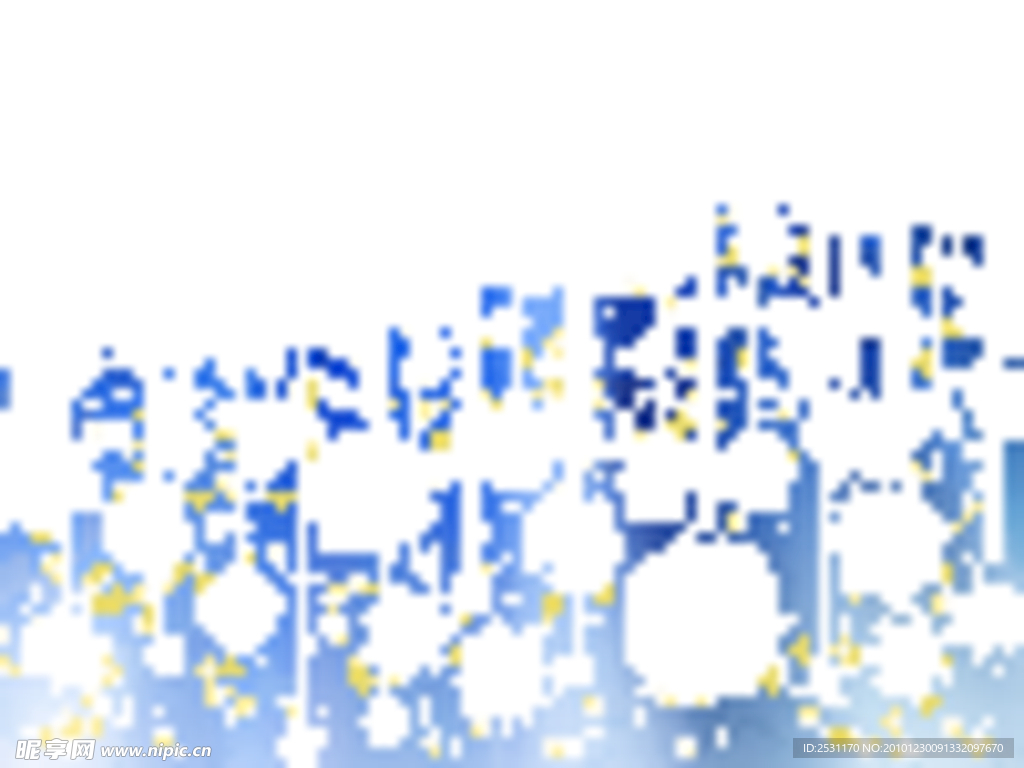 雪花背景矢量素材