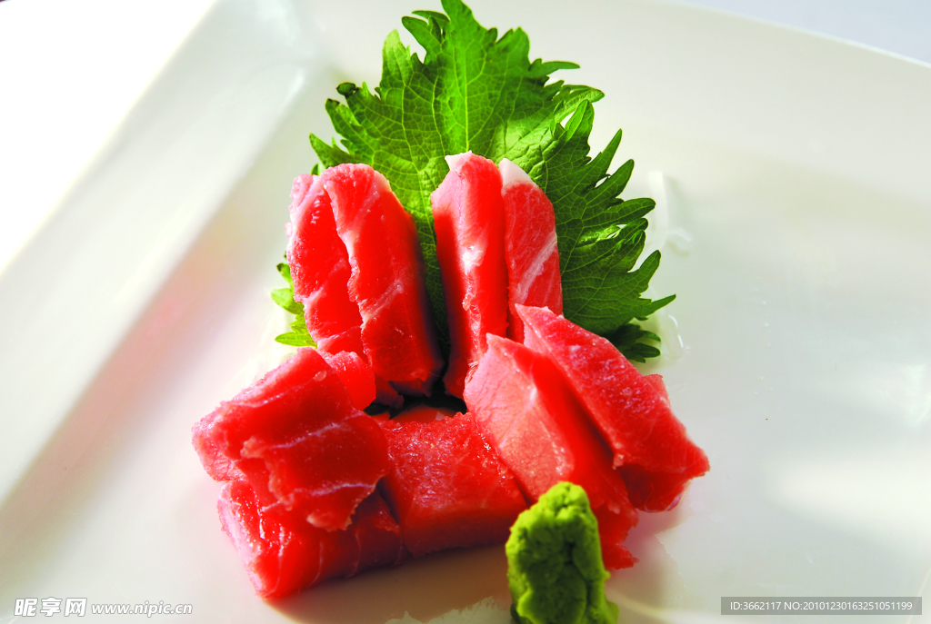 日本料理 生鱼片