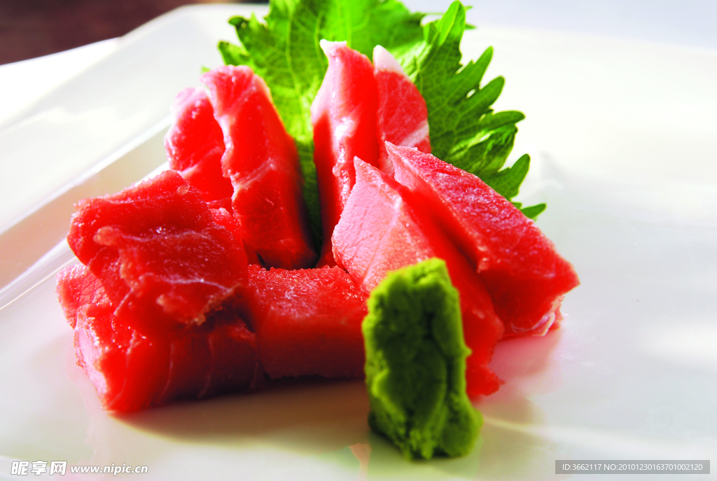 日本料理 生鱼片