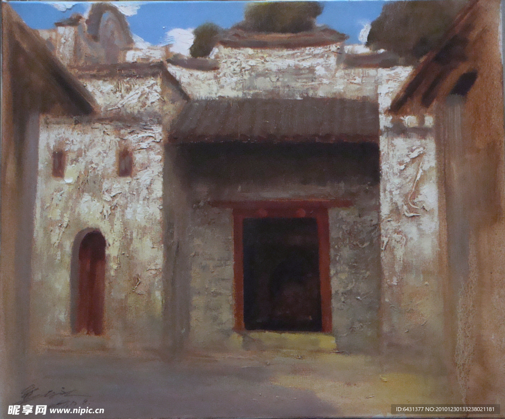风景油画