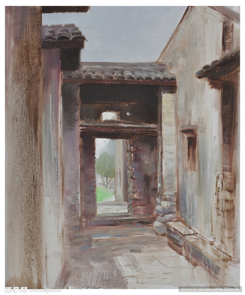 风景油画