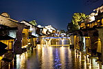 乌镇西栅夜景