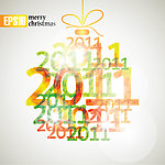 2011新年主题矢量素材
