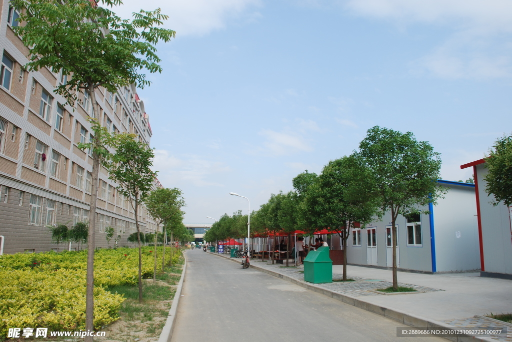 河南工业大学校园景色