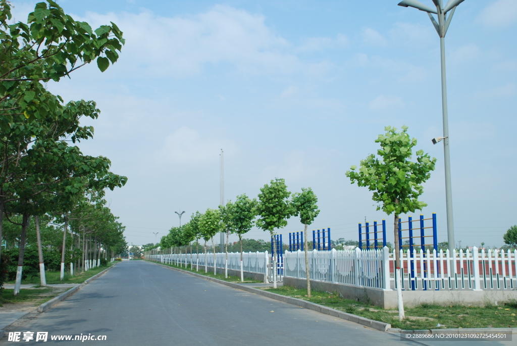 河南工业大学校园景色