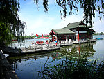 大明湖风光