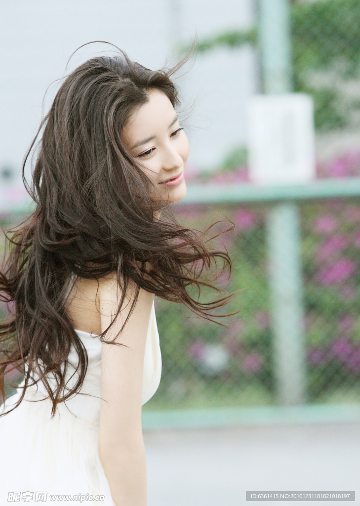 长发美女