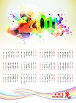 2011兔年日历