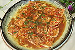 平锅煎豆腐