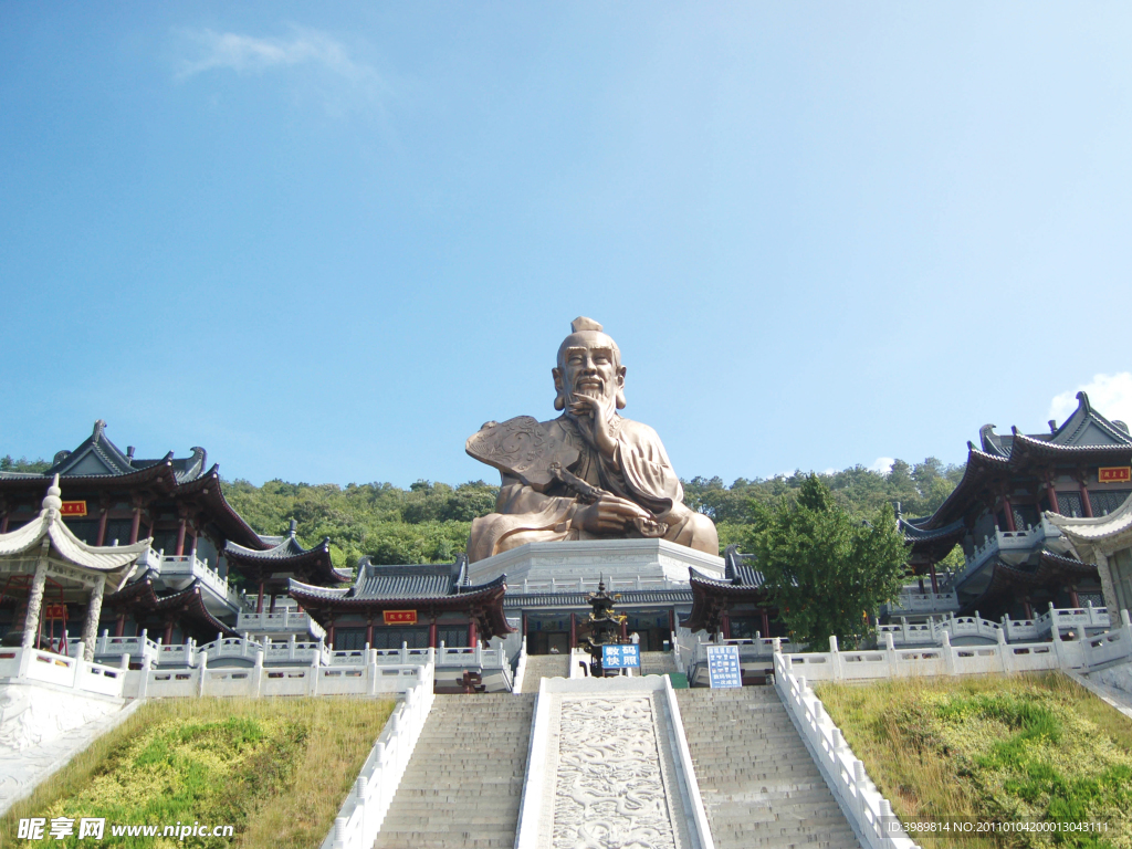 茅山老子神像