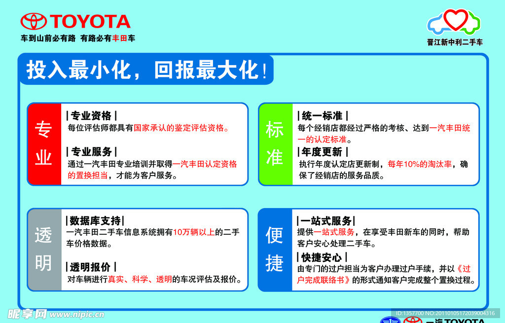 二手汽车四标准
