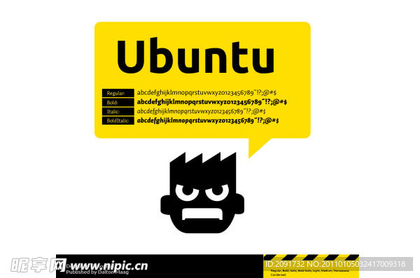 ubuntu商业精品字体