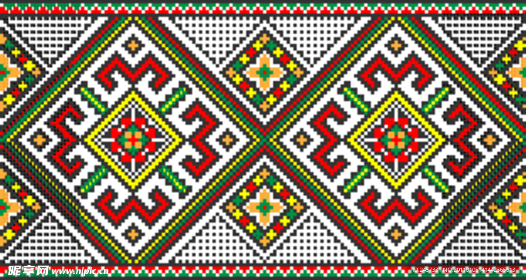 欧式地毯无缝花纹花边