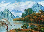 油画风景