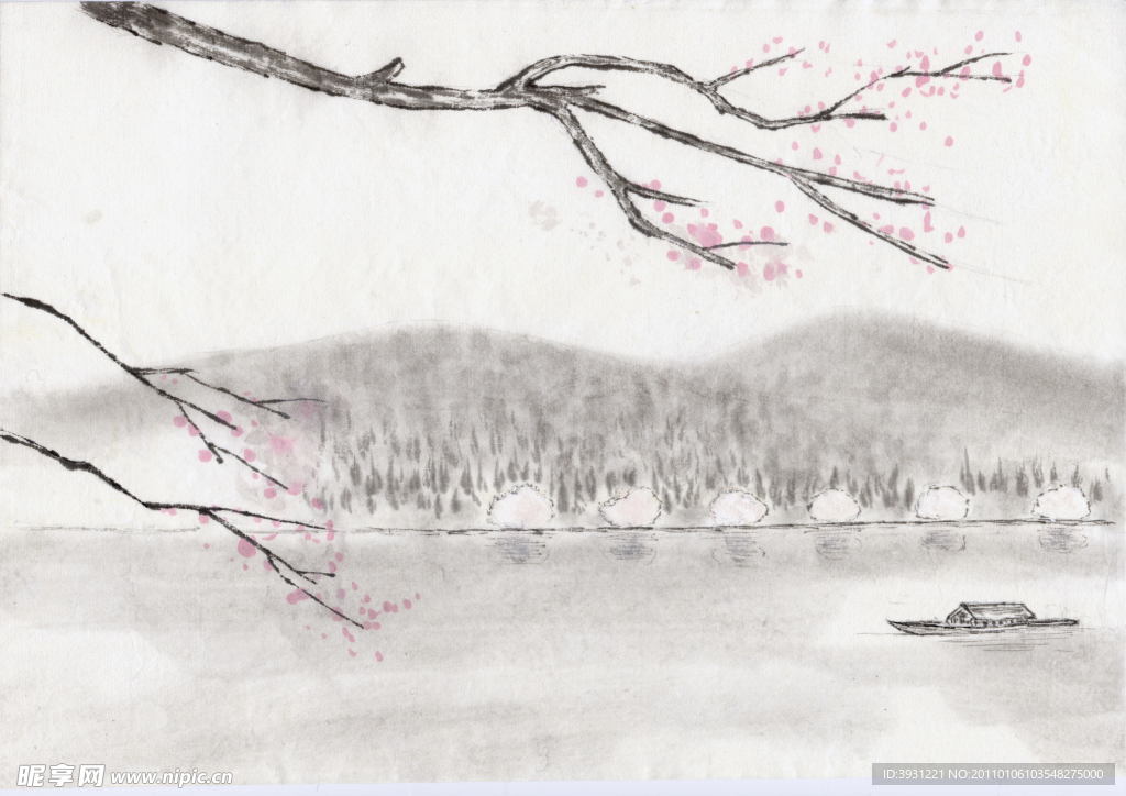 水墨画