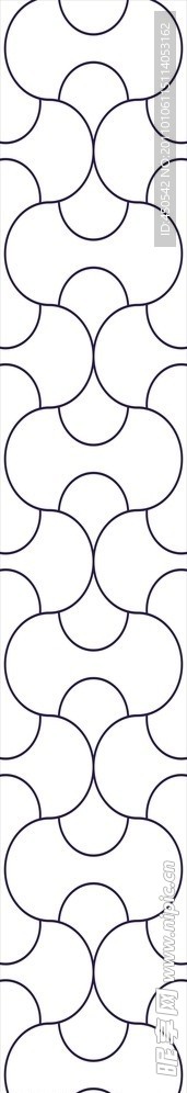 矢量线条花纹