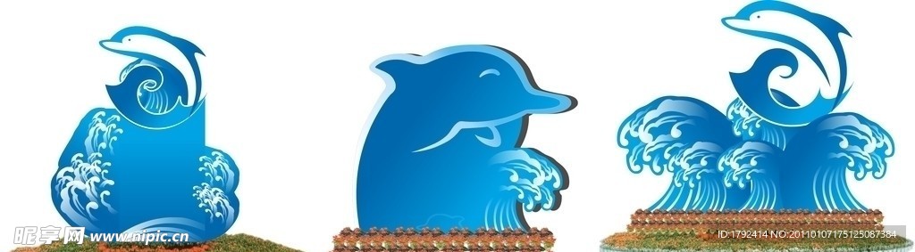 海豚造型
