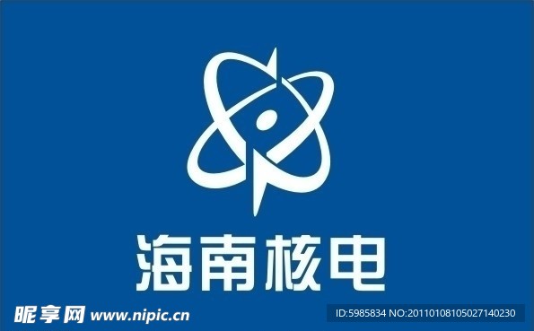 海南核电旗 标志 LOGO
