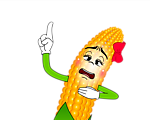卡通玉米