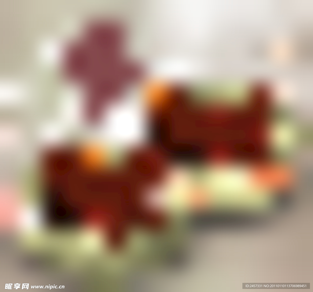 情人节爱心巧克力贺卡