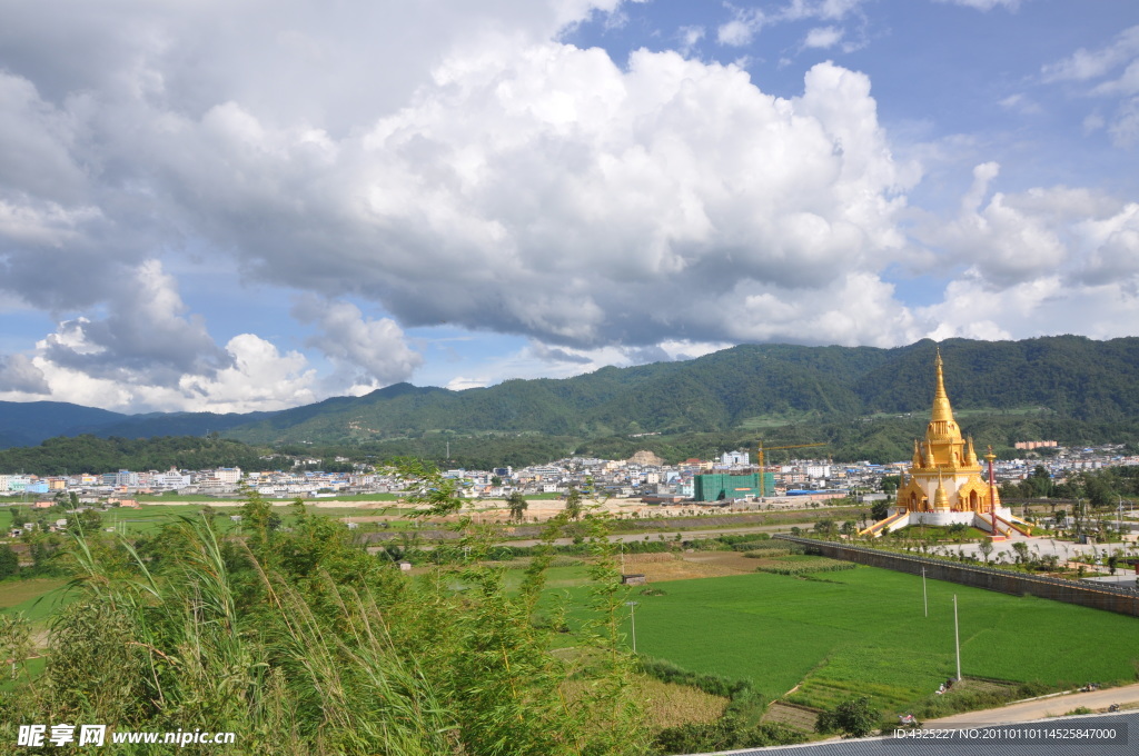 梁河金塔