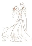 结婚卡通人物