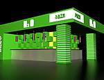 水吧展台