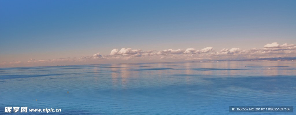 广角海景