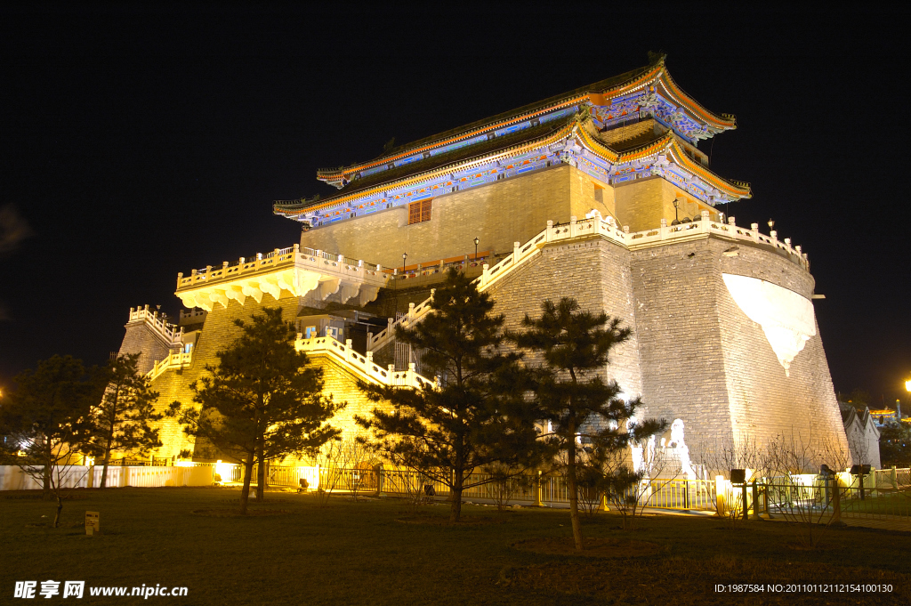 正阳门夜景