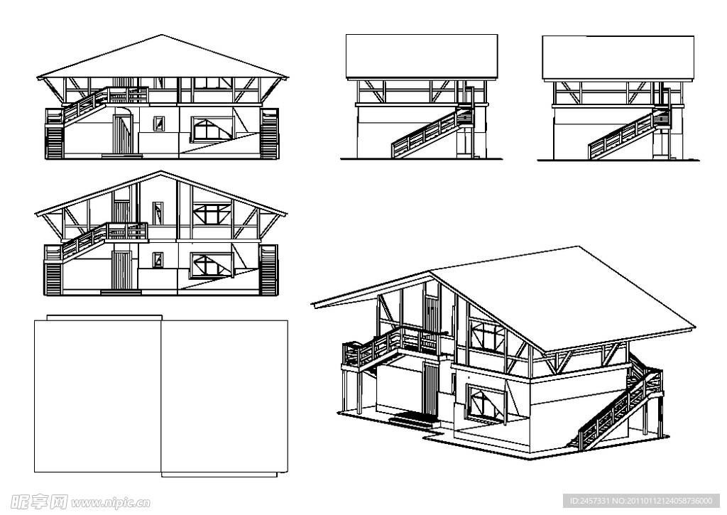 房屋工程建筑图纸