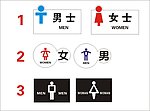 洗手间 标识