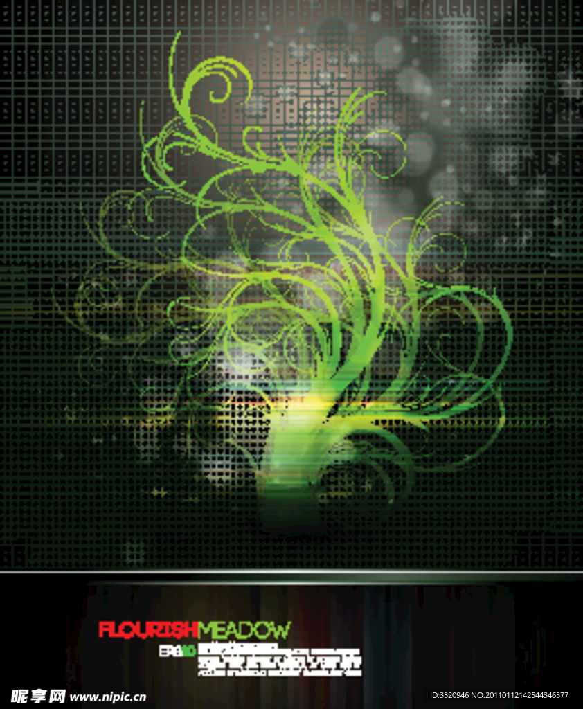 动感背景矢量素材