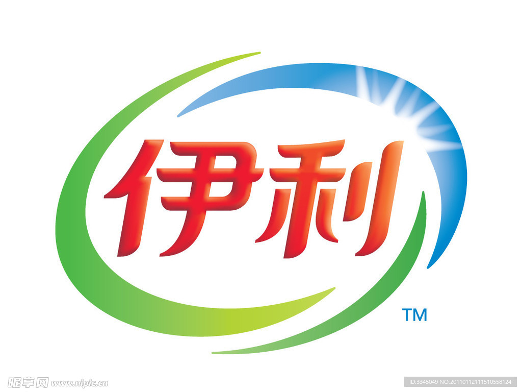 伊利新logo